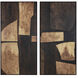 Rustic Nuance I 60 X 30 inch Abstract